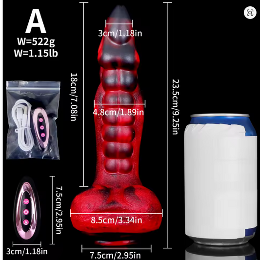 Dragon Thrusting Dildo Vibrator Suction Cup Realistic Big Penis Anal Plug Adult Supplies Gay Lesbian Sex Toys For Women Men 18+