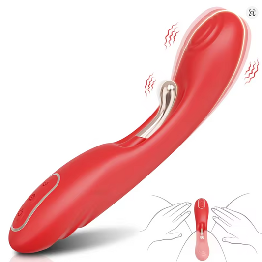 3 in 1 Sucking Tapping G Spot Vibrator Dildo Flapping Vibrators Sex Toys for Women Adults Vibration Clitoral Nipple Stimulation