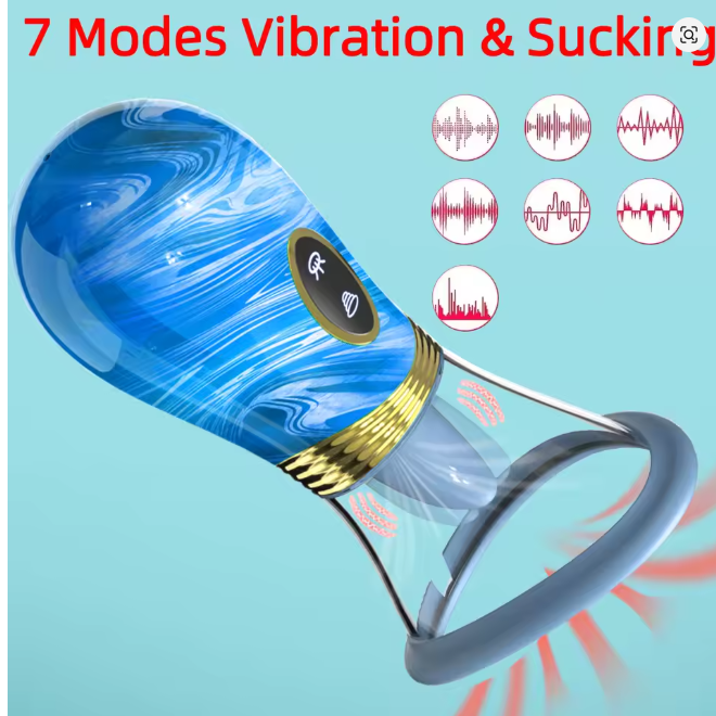 1pc Powerful Sucking Vibrators for Women Sucker Oral Vacuum Clitoris Nipple Stimulator Massager Goods for Adults 18 Sex Toys